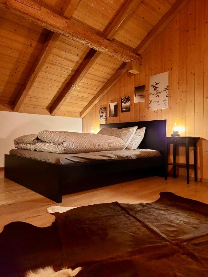 Forest View Apartment In Leissigen By Interlaken With No Kitchen Eksteriør bilde