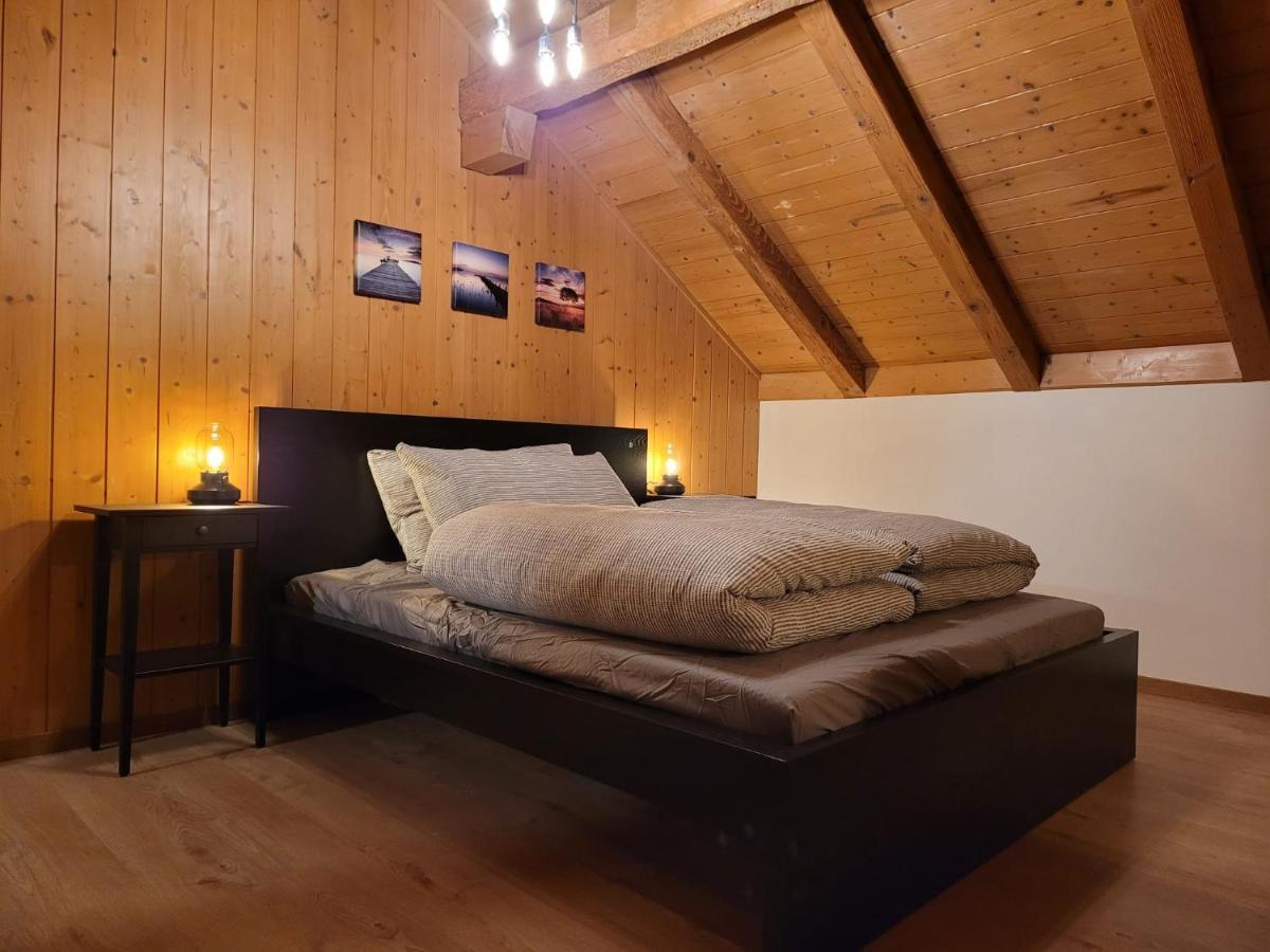 Forest View Apartment In Leissigen By Interlaken With No Kitchen Eksteriør bilde